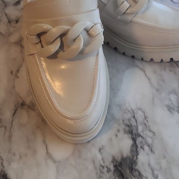 La Strada Loafer Street Beige Vegan Leather Women Moccasins Size EUR 38 ( US 8 ) - Picture 6 of 16